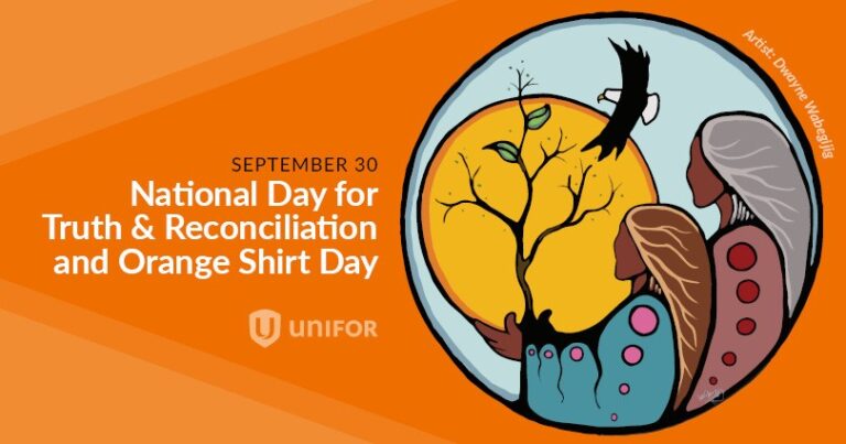 September 30th National Day For Truth And Reconciliation Unifor 707